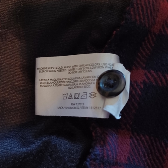 Orvis Red and Blue Plaid Shirt Jacket - Picture 8 of 8